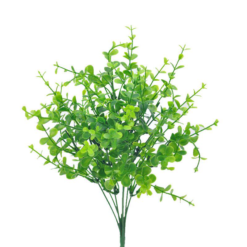 小绿草花仿真花束草插花塑料花