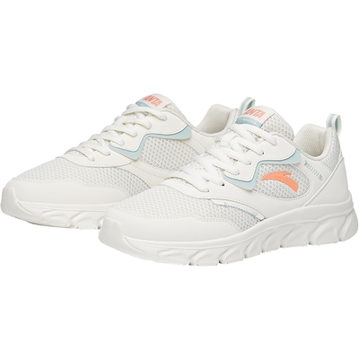 安踏皮面女运动鞋舒适百搭