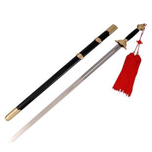 精武会不锈钢竞赛剑太极剑女式规定剑软剑响剑武术比赛表演未开刃