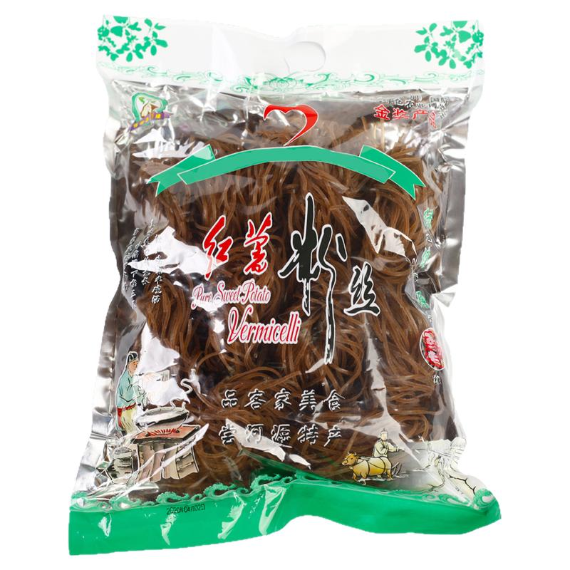 客家河源特产紫金红薯粉条细粉嫩滑口正宗农家好食可做酸辣粉火锅