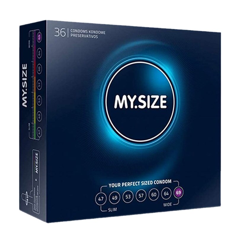 69mm德国Mysize特大号超薄避孕套加粗加长XXL超大号码安全套