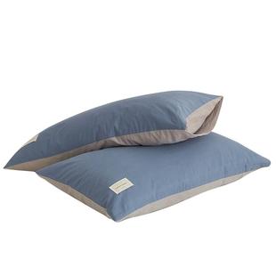 A类纯棉枕套枕头套全棉套装枕芯套单人48cmx74cm单个一对2026新款