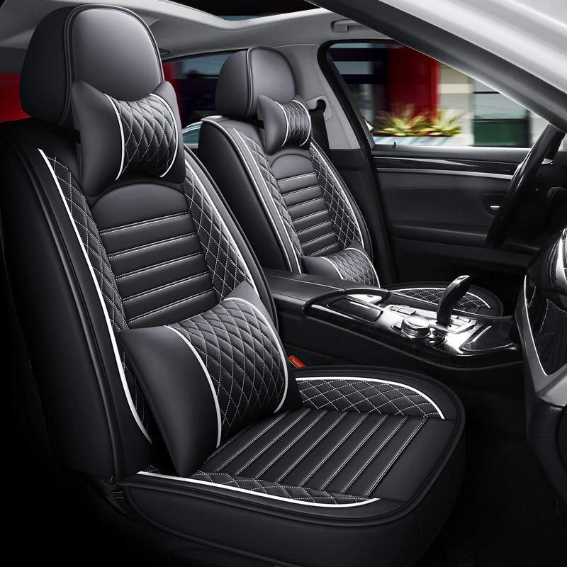 新款四季通用卡通汽车坐垫批发高级感全皮全包围小轿车汽车座垫
