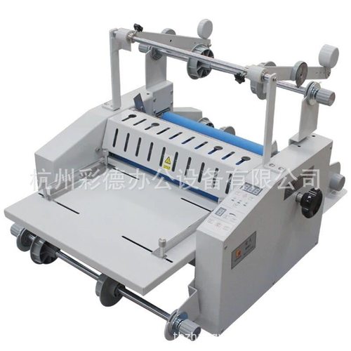 V370FS 多功能覆膜机热塑冷裱防卷曲自动收纸带修边单双面覆膜