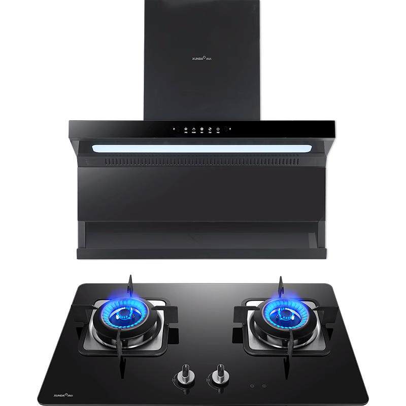 迅达顶侧双吸烟灶套装新品