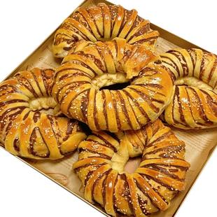 老式红豆沙馅面包圈手撕夹心面包整箱营养早餐糕点休闲解馋小零食