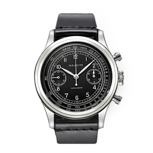 法拉苏蒂复古表FARASUTE简约复刻精钢ST19机芯男士手动机械手表