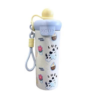 可爱猫咪保温杯316不锈钢随行杯