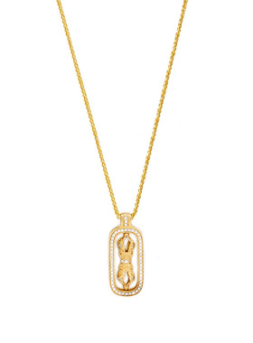 URREGINA新款金刚杵吊坠项链