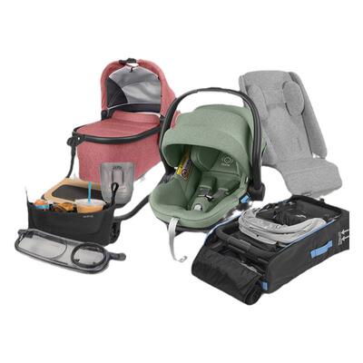 uppababy婴儿车原装配件杯架提篮