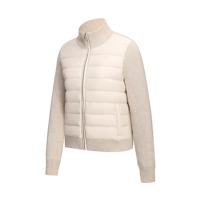 SW速惟短款鹅绒服女款小个子秋冬保暖羽绒外套2025新款白色羽绒服