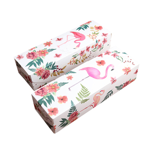 雪花酥包装盒50个烘焙曲奇饼干绿豆糕西点盒礼盒蛋黄酥牛轧糖纸盒