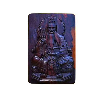 太乙天尊吊坠雷击枣木天然雷劈木