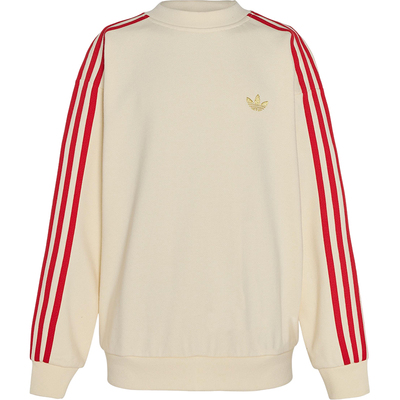 Adidas/阿迪达斯正品三叶草大童圆领套头宽松运动卫衣IA8932