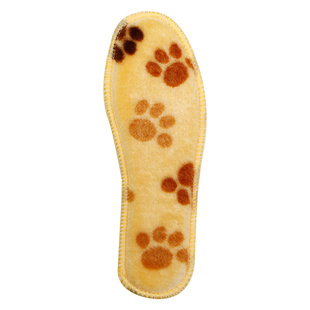 步云保暖鞋垫儿童加绒毛绒软底舒适吸汗加厚男女宝宝棉垫冬季