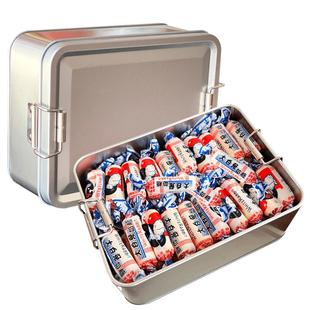 冠生园大白兔奶糖新年礼品送妈妈糖果礼物复古餐盒马口铁盒子装