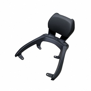 适用豪爵ADX125改装后靠背adx后货架加厚铝合金尾翼靠腰无损安装