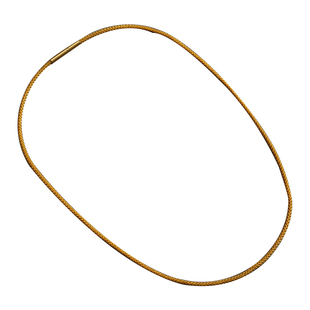 黄金八宝罗盘吊坠挂绳翡翠金锁玉佩挂件绳子横穿项链绳锁骨链男女