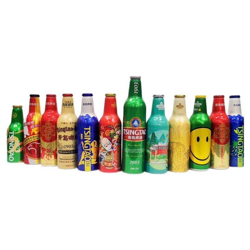 青岛啤酒品鉴组合十二种铝瓶