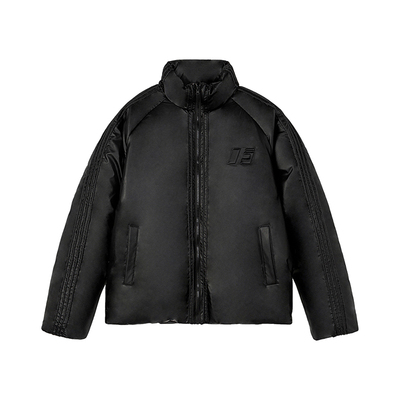 FORNINES皮面90白鸭绒羽绒服