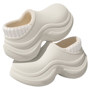 手术室医用专用防水棉拖鞋女士厚底防滑冬季2025新款保暖加绒棉鞋