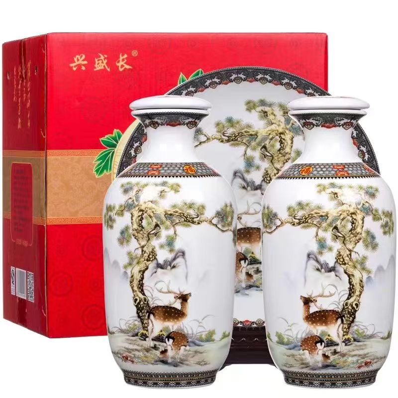 四件套礼盒装高度整箱纯粮食酿造
