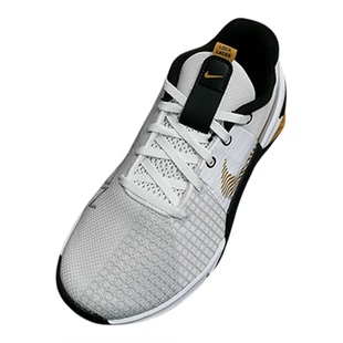 Nike/耐克Metcon 8白色黑色金色男子健身综合训练鞋DO9328-100