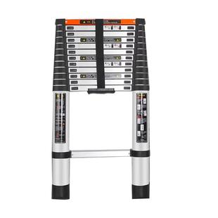 伸缩式铝梯家用伸缩梯便利两用工程楼梯加粗加固铝合金管梯子阁楼