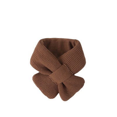 儿童秋冬季韩版针织围巾