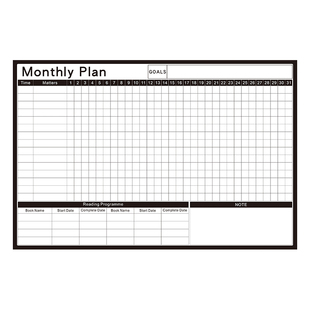 月计划表每日墙贴儿童自律神器日程时间管理记录表成人自律打卡