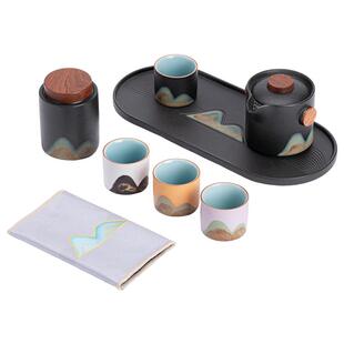 蕴华堂 故宫文创远山干泡茶具套装现代简约办公整套礼盒装伴手礼