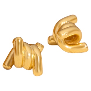 黄金色DIY串珠配饰铜镀厚金穿手串项链用珠款穿搭简单黄金替优品