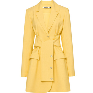 2026春装新款简约显瘦西装外套女短款时尚连衣裙女修身职业装