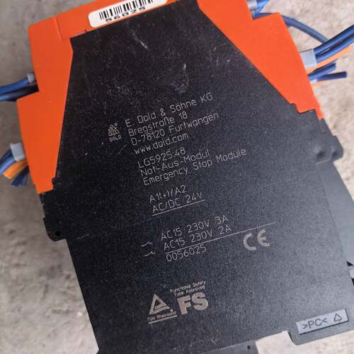 〔议价-可维修〕DOLD多德安全继电器LG5925.48/61，DC24V供