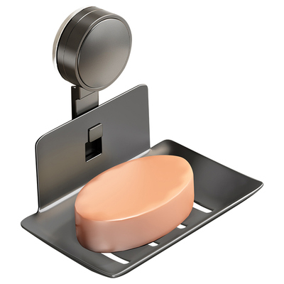 吸盘肥皂盒壁挂式墙上沥水香皂盒