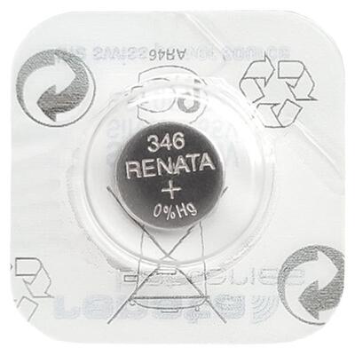 进口RENATA瑞士346氧化银手表电池SR712SW适用浪琴石英表原装电子