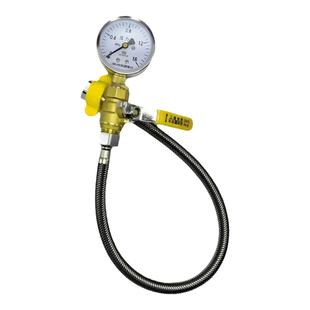 水压测试仪压力表水压1.6mpa自来水压力检测套装楼房地暖水管打压