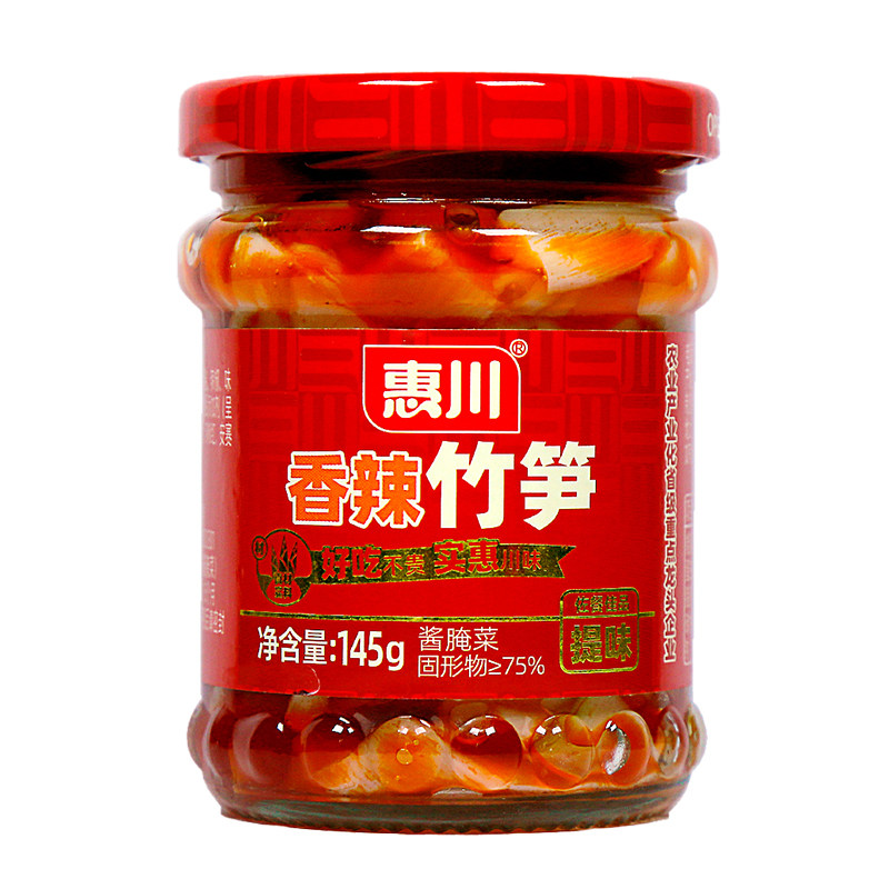 惠川香辣笋片下饭菜微辣四川泡菜