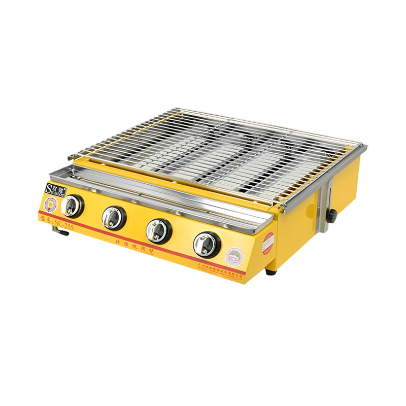 双弛燃气烧烤炉商用烤生蚝烧烤炉