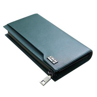 真牛皮放三个手机包大容量现金银行卡身份证收纳钱包多功能卡位适用3个苹果华为小米手机高档商务包2025新款