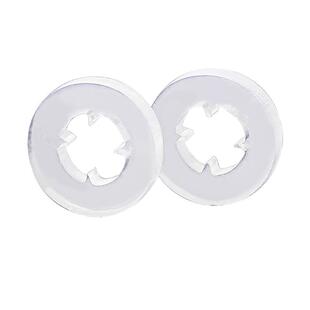 不锈钢钻尾自攻螺丝尼龙垫片防水垫圈绝缘塑料垫片塑胶垫片M4M5M6