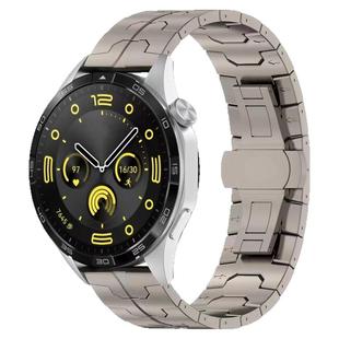 适用华为watch5/4/3pro表带GT6/4/5pro金属纯钛合金GS3i荣耀4pro5智能手表表带非凡大师高级小米s4钢带22mm46