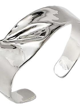 Céleste褶皱开口手镯女