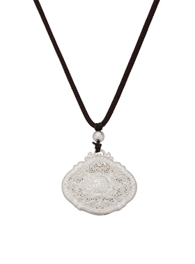 顺庆银楼足银999引纹套链