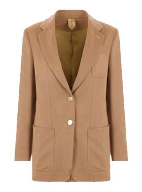 MAX MARA 女士骆驼绒休闲西装外套银泰百货 301574
