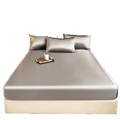 冰丝床笠单件夏季凉感丝床罩床垫保护罩全包床套罩三件套2025新款