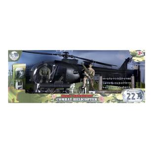 1:18小鸟武装直升机军事模型玩具兵人载具手办摆件正义红师暗源