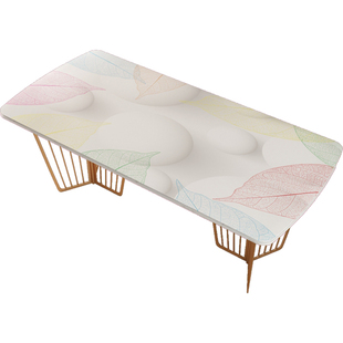 餐桌桌垫防水防油免洗长方形家用茶几桌布防烫隔热北欧pvc餐桌垫