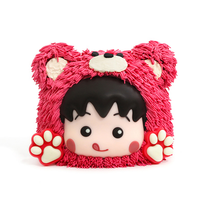 【小丸子的抱抱熊】甜蜜熊抱生日蛋糕北京上海同城配送MS BONCAKE