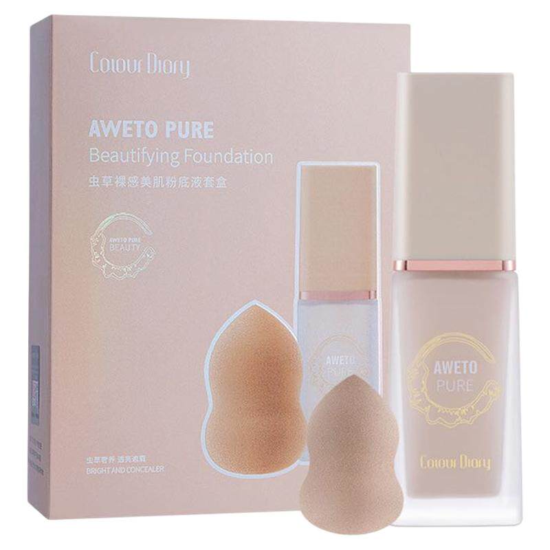 裸感粉底液持久控油干皮亲妈bb霜